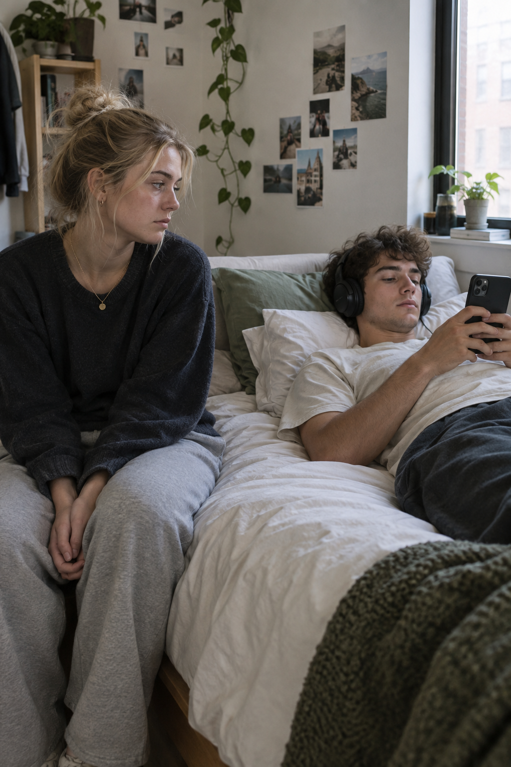 Gen Z white couple
