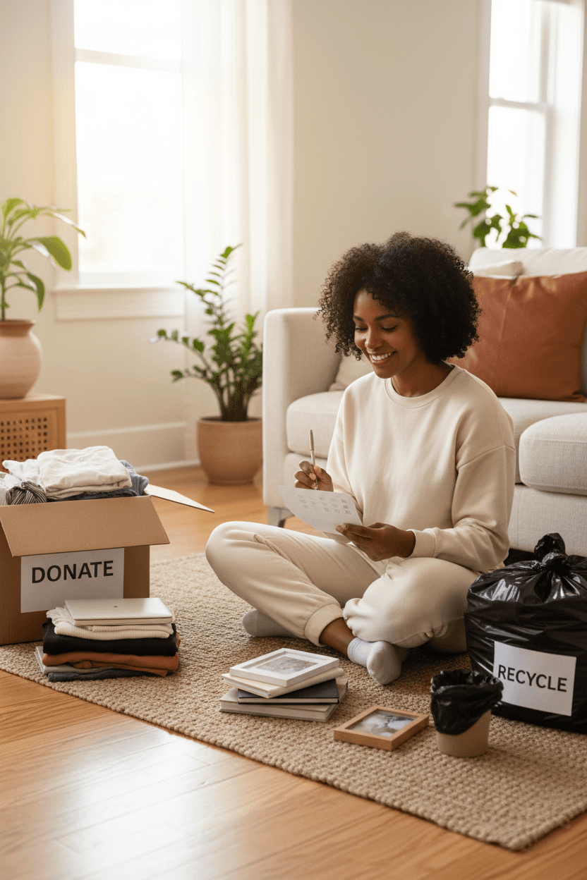 The "Clear the Clutter" Whole-Home Declutter Flow
