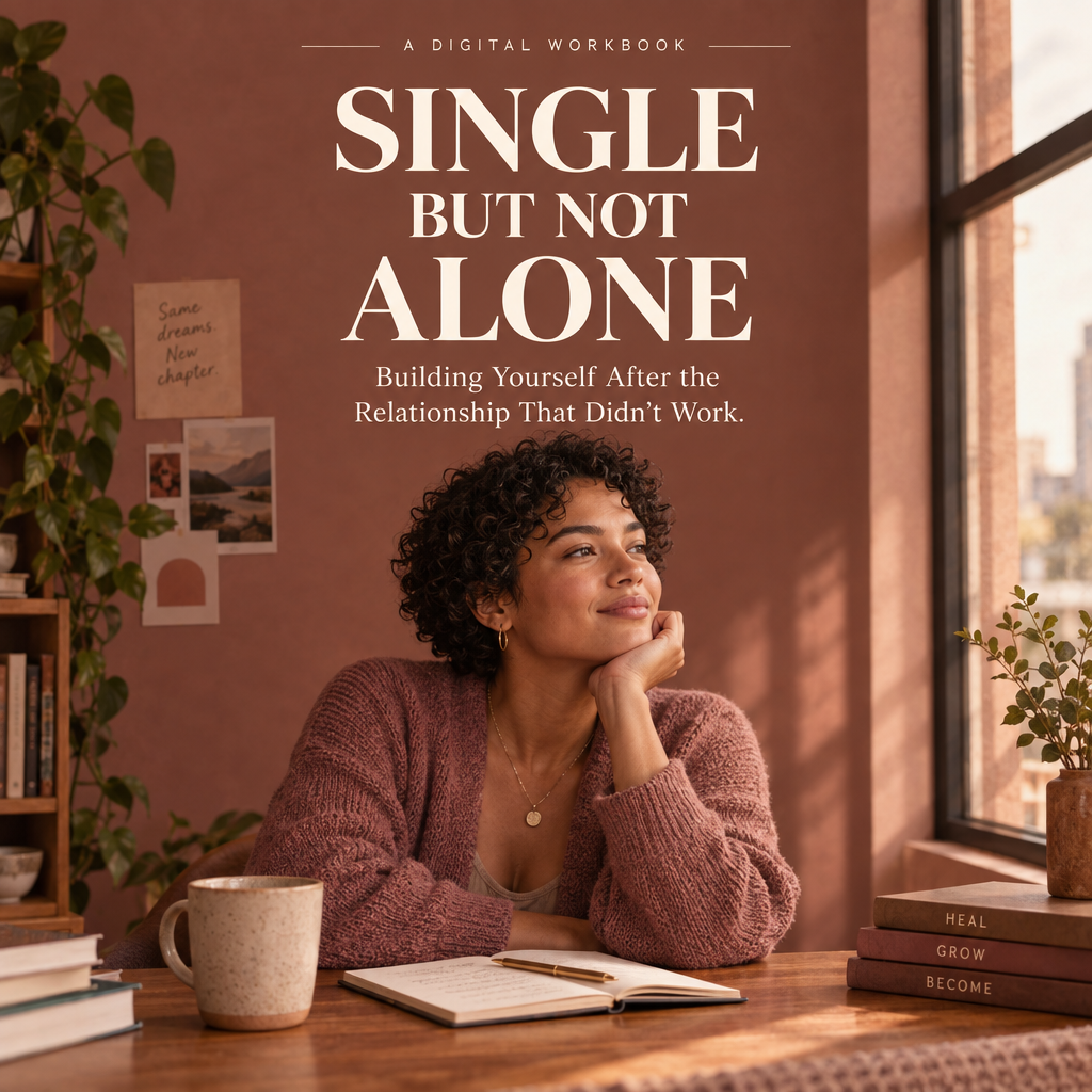 Single but Not Alone digital workbook cover