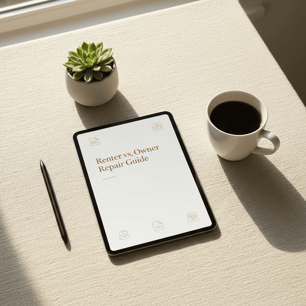 The Renter vs. Owner Repair Guide