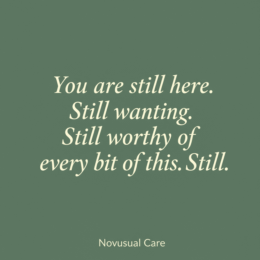 Still — Opening Quote