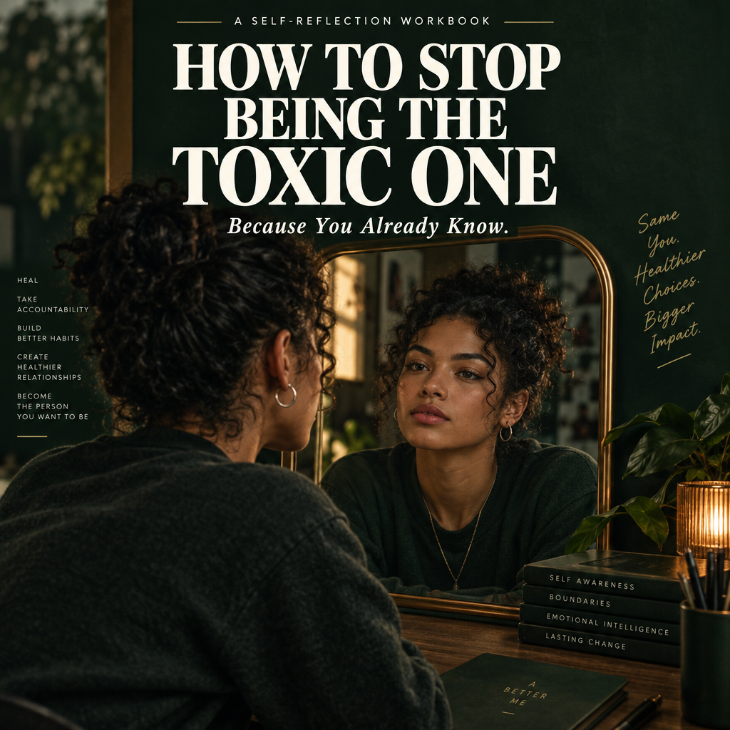 How to Stop Being the Toxic One digital workbook cover