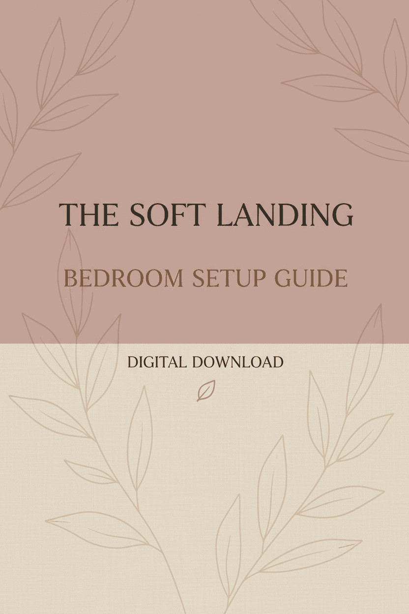 The Soft Landing Bedroom Setup Guide cover art