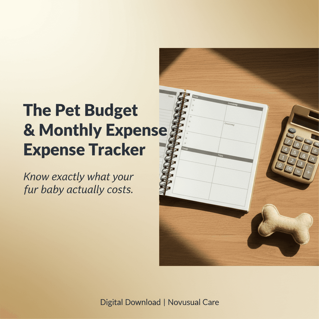 The Pet Budget & Monthly Expense Tracker cover