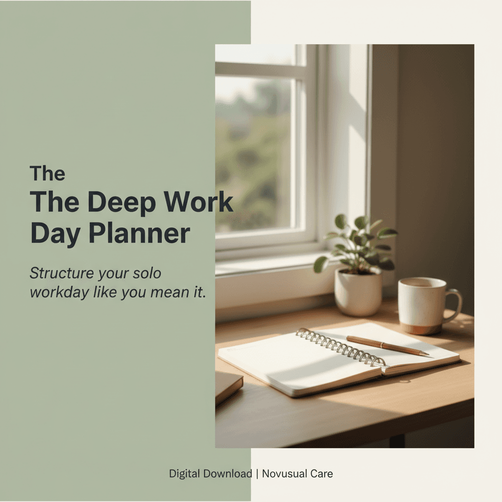 The Deep Work Day Planner cover