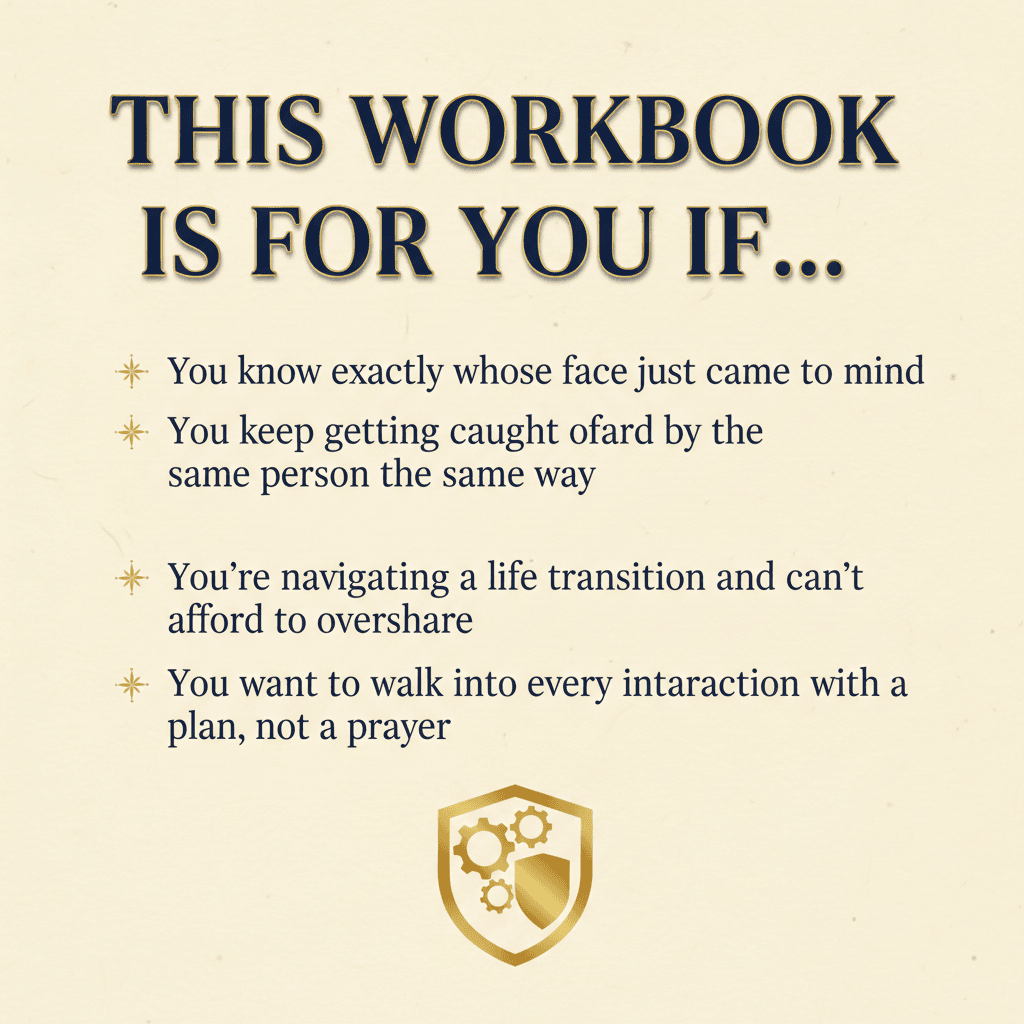 Hold the Line — This Workbook Is For You If