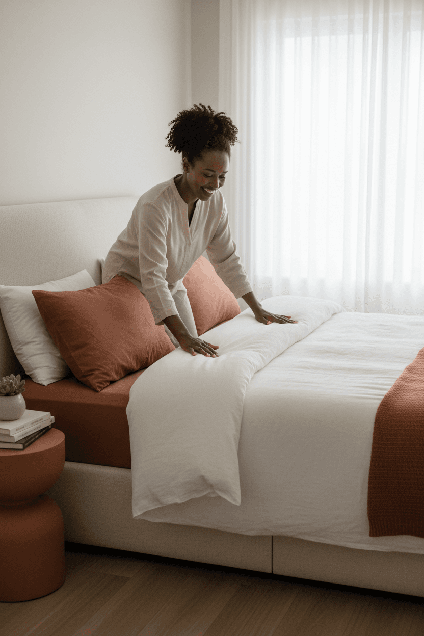The "Soft Landing" Bedroom Setup Guide