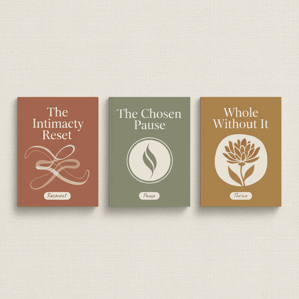 The Next Chapter Intimacy Collection — What's Included Flat Lay