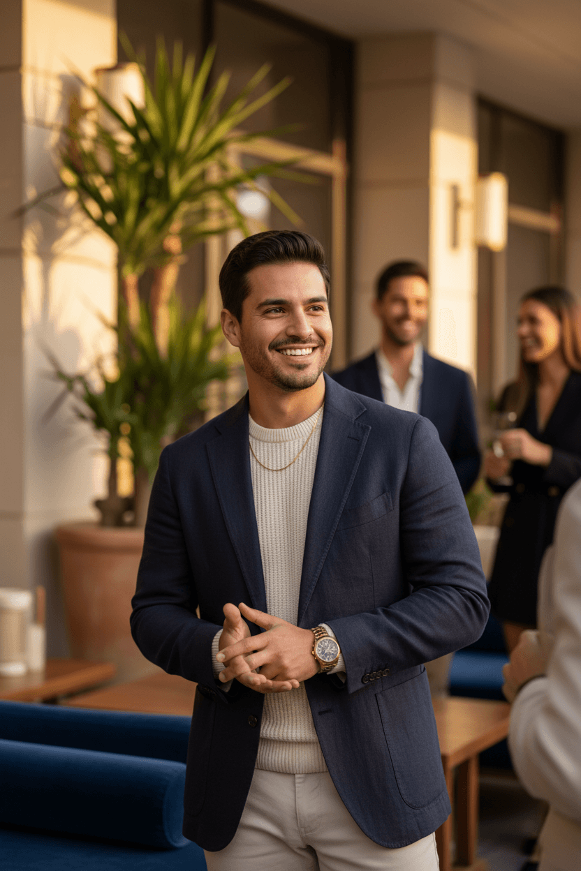 The Real Man's Dating Reset - Latino man socially confident