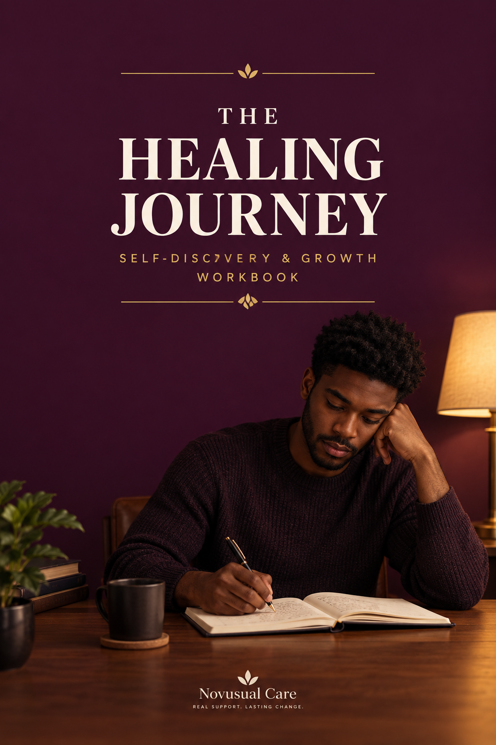 Workbook cover — How to Stop Being the Toxic One by Novusual Care
